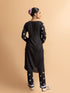 Saba Chikankari Rayon Kurta Set for Women - Black
